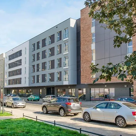 Manufaktura Centrum Apartament Vip Parking W Cenie Lodz  Exterior photo
