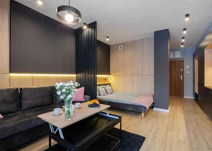 Manufaktura Centrum Apartament Vip Parking W Cenie